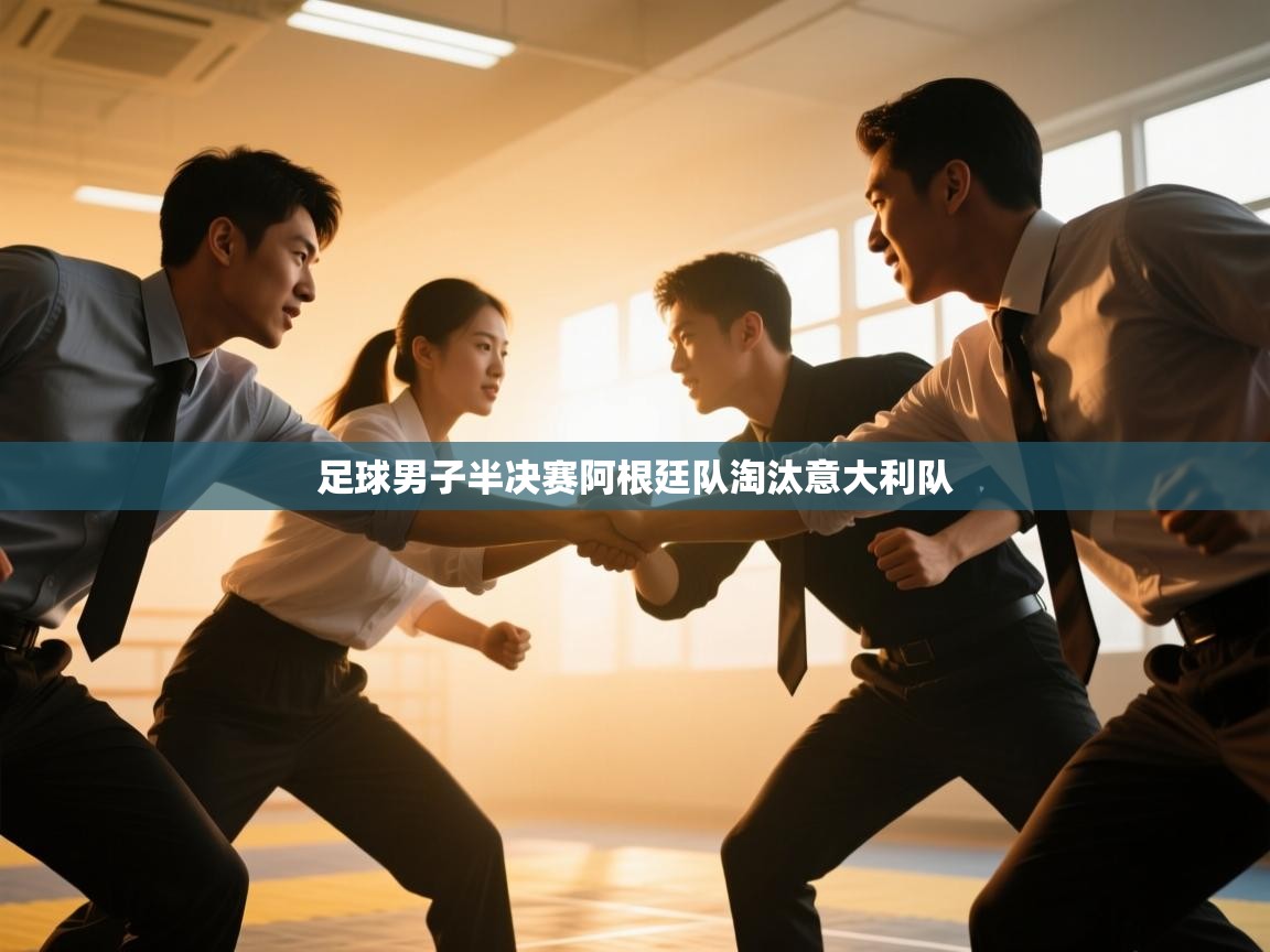 足球男子半决赛阿根廷队淘汰意大利队